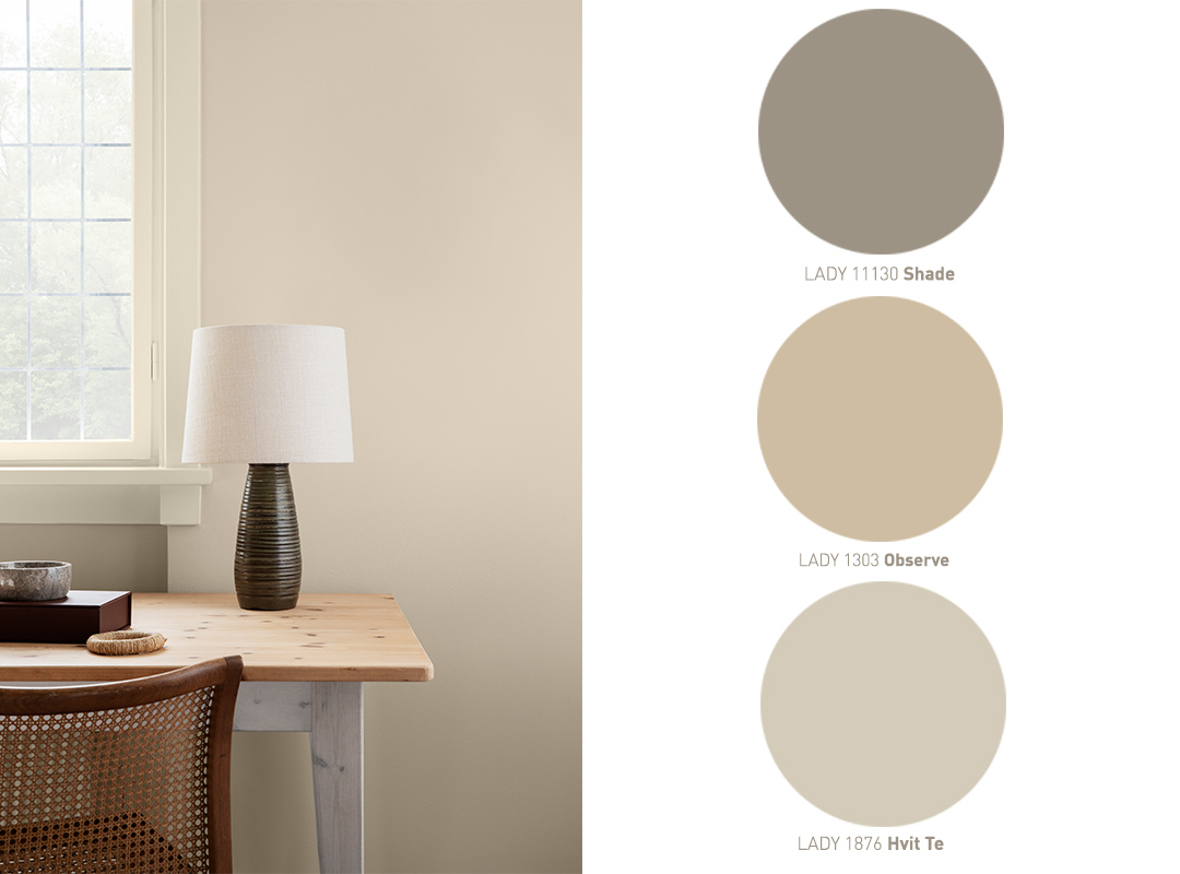 Jotun Hvit Te – varm hvitfarge